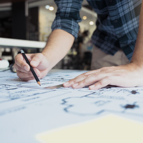 Lecture de plans de bâtiments